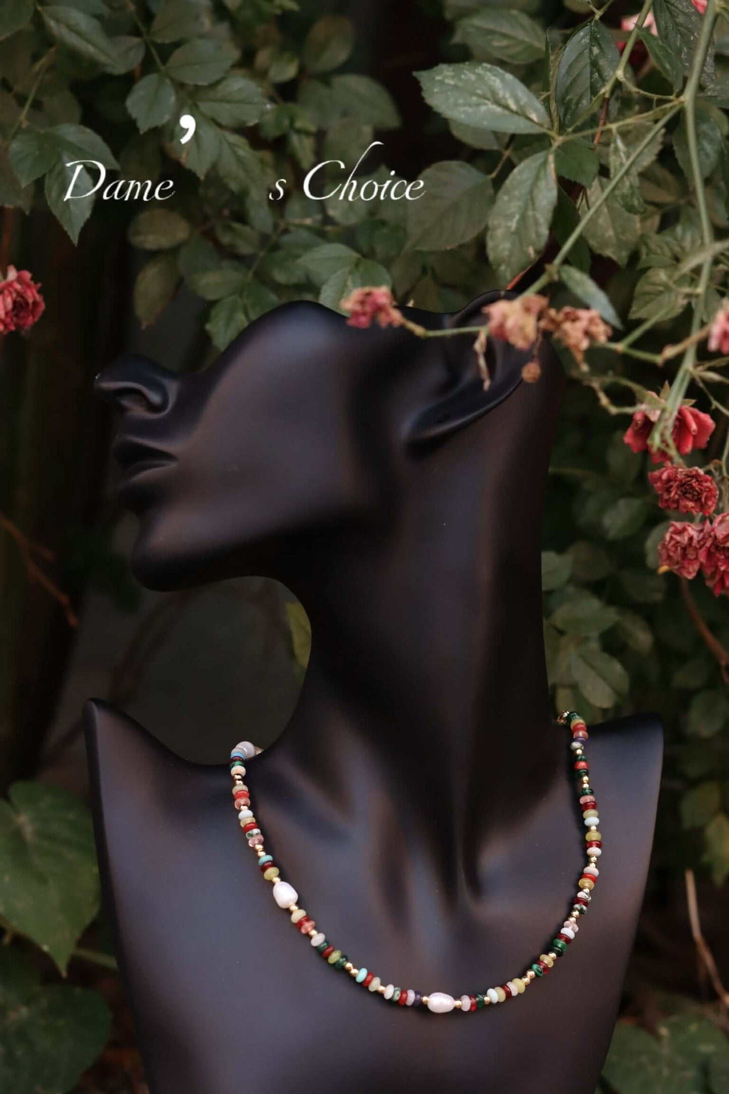 Bohemian Harmony - Pearl & Gemstone Necklace