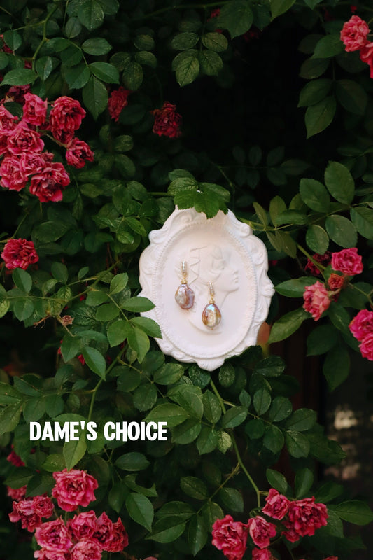 Timeless Grace-  Vintage Pearl Drops